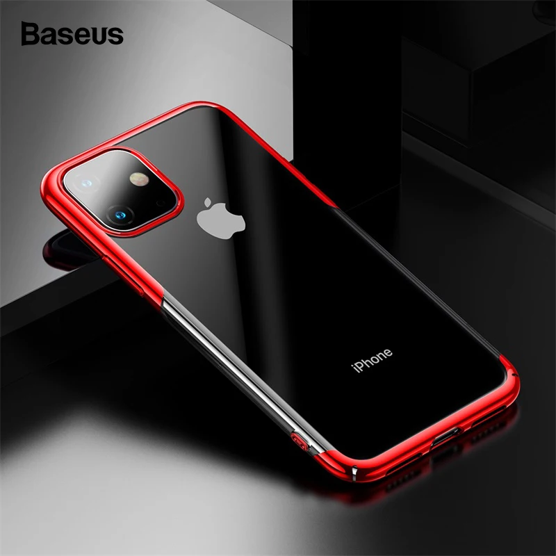 Роскошный чехол Baseus для iPhone 11 2019 жесткая задняя панель из поликарбоната XI XIR XS MAX