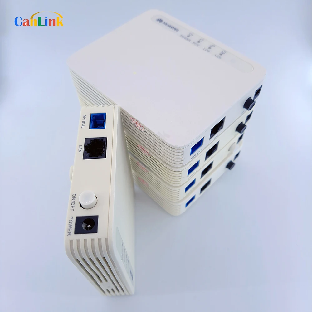 25pcs high value huawei hg8010 1fe gpon epon terminal onu huawei ont ftth fiberhome secondhand modem english language ont free global shipping