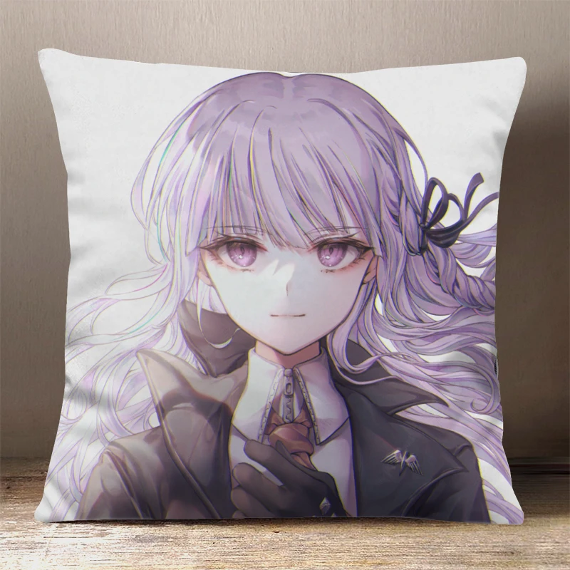 Плюшевая подушка для дивана в стиле аниме Danganronpa: Trigger Happy Havoc Kirigiri Kyouko 45 х см -