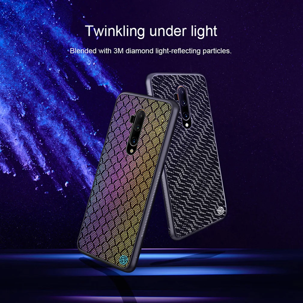 Для Oneplus 7T Pro Чехол для телефона Nillkin Twinkle PC задняя панель+ TPU Защитная рамка чехол для Oneplus 7T чехол