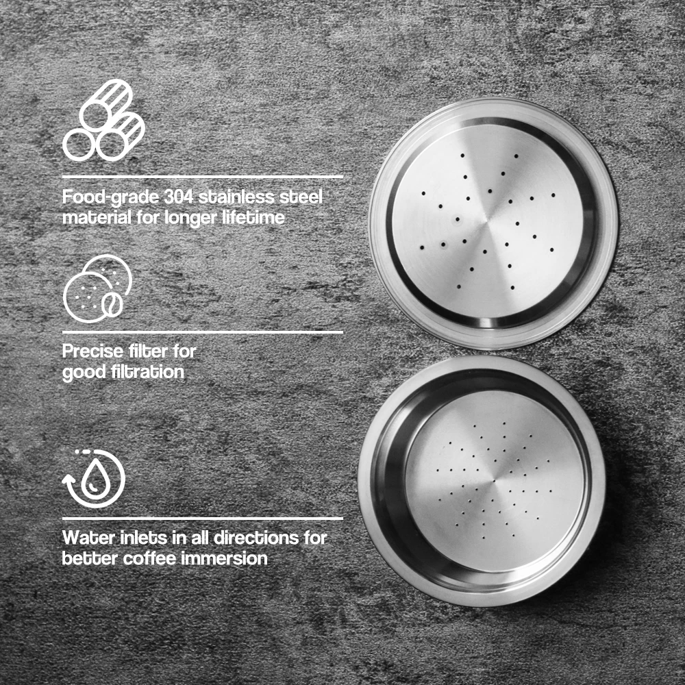 Многоразовая перезаправляемая кофейная капсула чашка для Lavazza A Modo Mio ли Espria Idola из