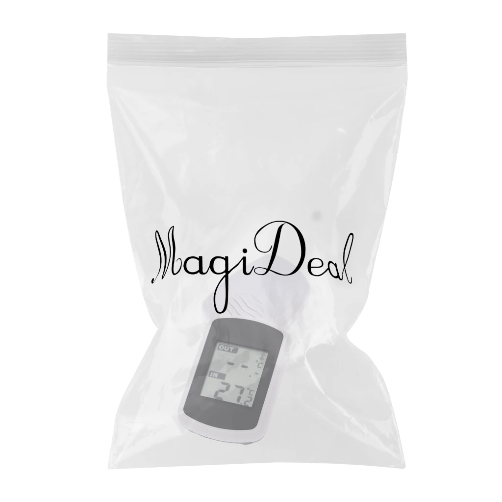 

Wireless Digital LCD Thermometers for Measuring Indoor Outdoor Temperature, Refresh Rate: 60 Seconds