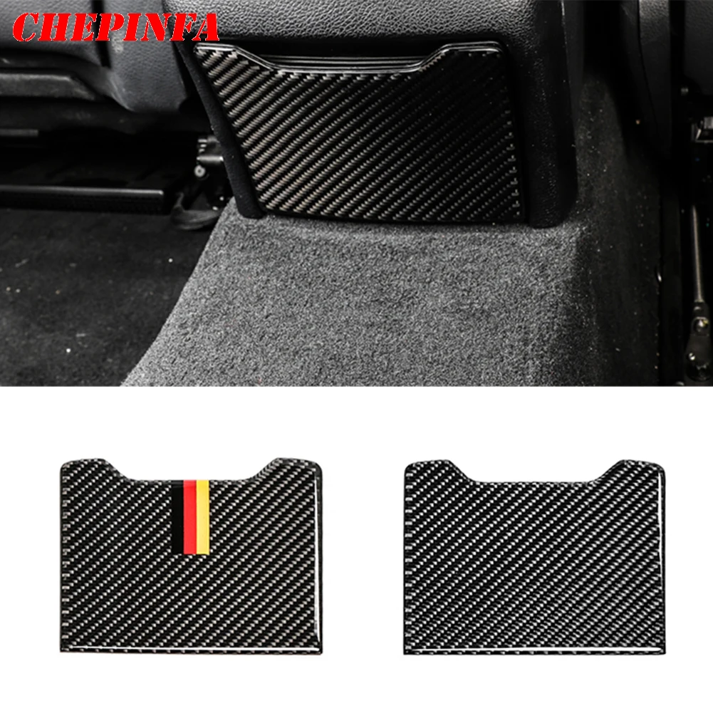 Стикер для интерьера автомобиля из углеродного волокна отделка крышки Mercedes Benz C