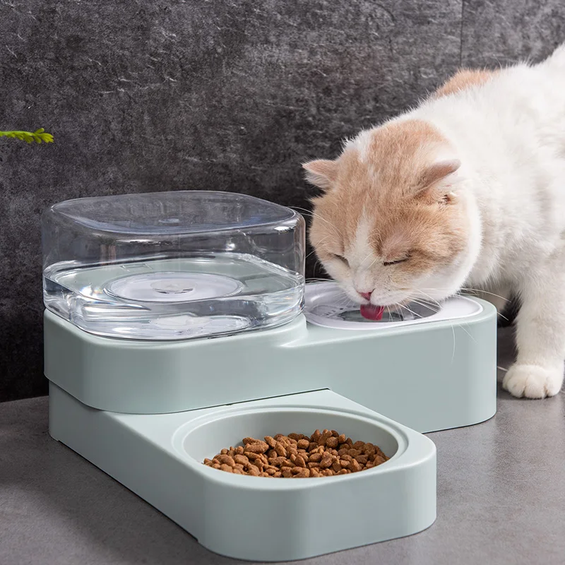 

6 Style Pet Cat Bowl Automatic Feeder for Dogs and Cats Water Fountain Indoor Kitten Drinking Waterer 1.5L Puppy Feeding Drinker