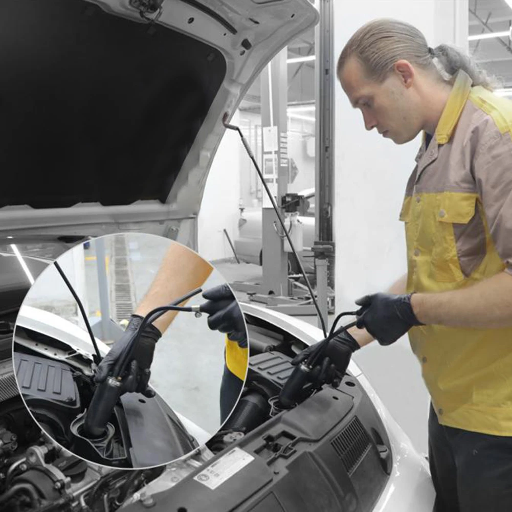 

Diagnostic Tool Universal Intake Adapter Quick Seal Intake Exhaust Adapter For Automotive Machine Smoke Leak Detector Holster