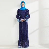 middle east fringed arab retro muslim women long skirt abaya ramadan dress qatar islamic national noble luxury party long skirt
