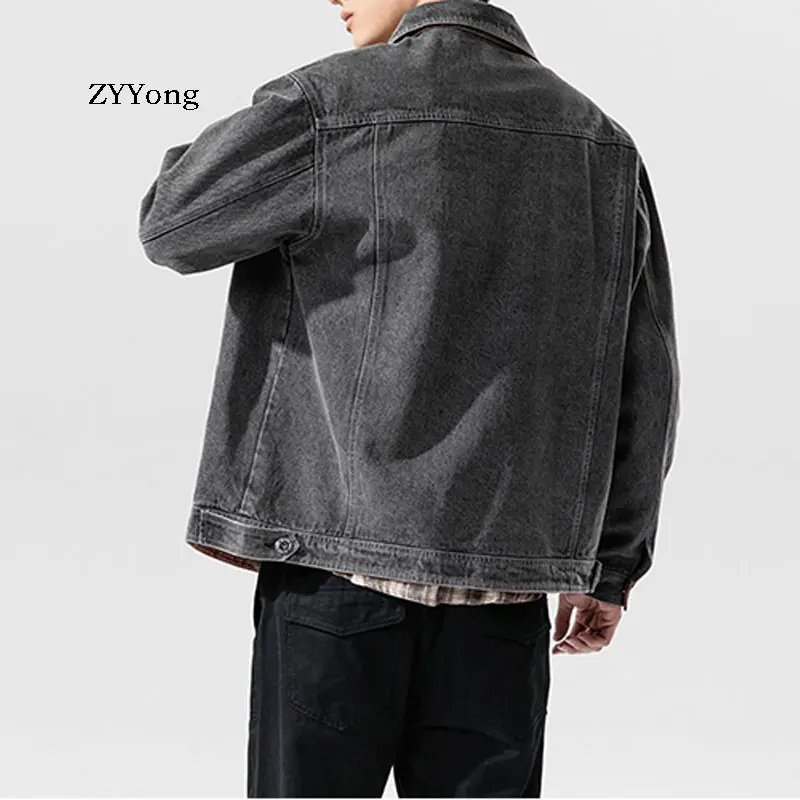 Новинка весны 2020 японские куртки без теней большие размеры дикая джинсовая