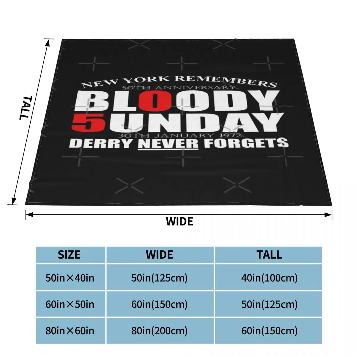 Кровавое воскресенье Ирландия-Манта куклора для Камы софа тоалла-де-плая