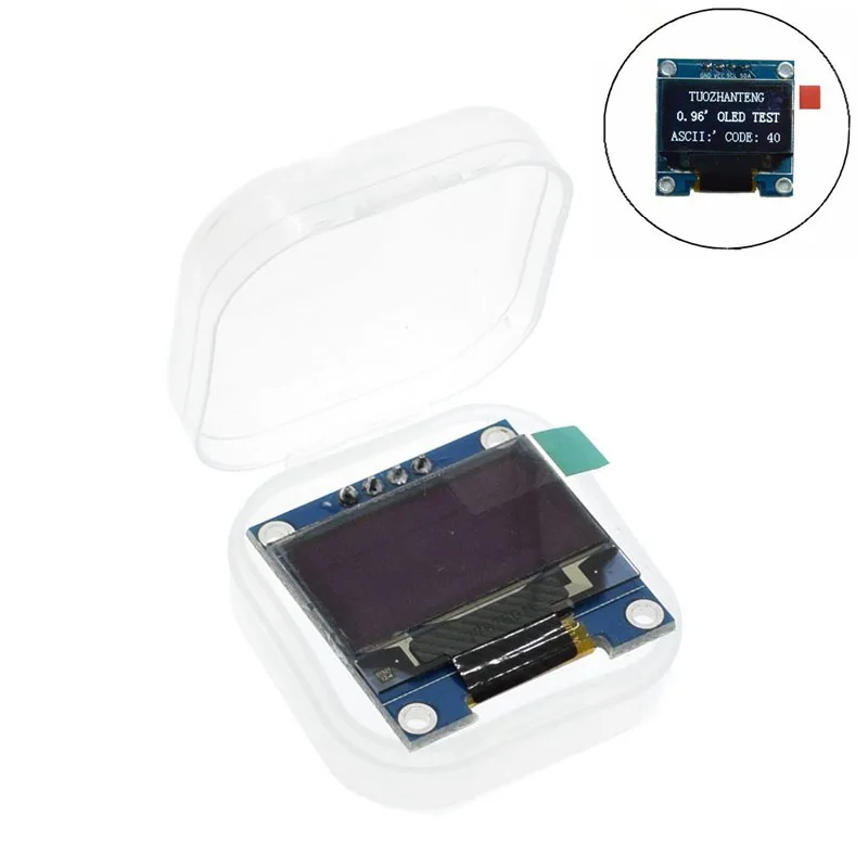 0 96 дюймовый IIC Серийный желтый синий oled-дисплей модуль 128X64 I2C SSD1306 12864 плата с