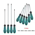 10 шт. многофункциональные отвертки с ручкой из полипропилена износостойкие долговечные и долговечные изолированные отвертки #38