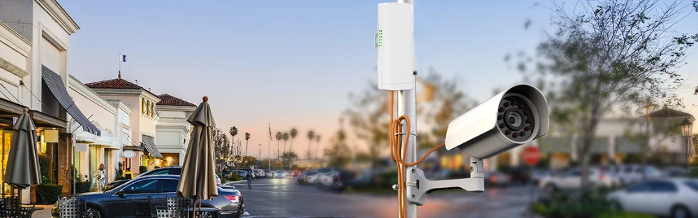Промышленный 4g lte Открытый cpe длинный диапазон wifi маршрутизатор с слотом для sim-карты