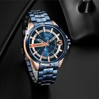 Новые CURREN 8333 Мужские Бизнес Кварцевые часы бизнес часы из нержавеющей стали часы для мужчин наручные водонепроницаемые часы