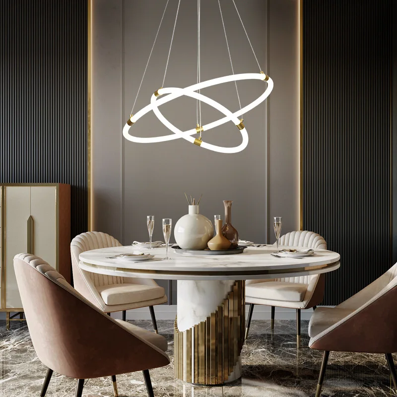 

New acrylic LED ceiling light Living room bedroom study dining room chandelier Commercial & Office Lighting