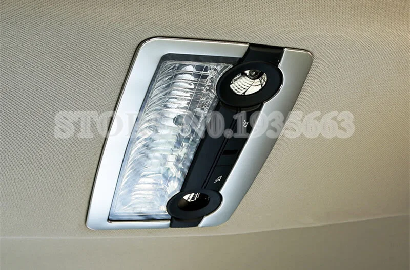 

For BMW X6 E71 Interior Roof Rear Reading Light Lamp Cover Trim 2008-2014 2pcs Car Accessories Interior Car Decor Car Trim