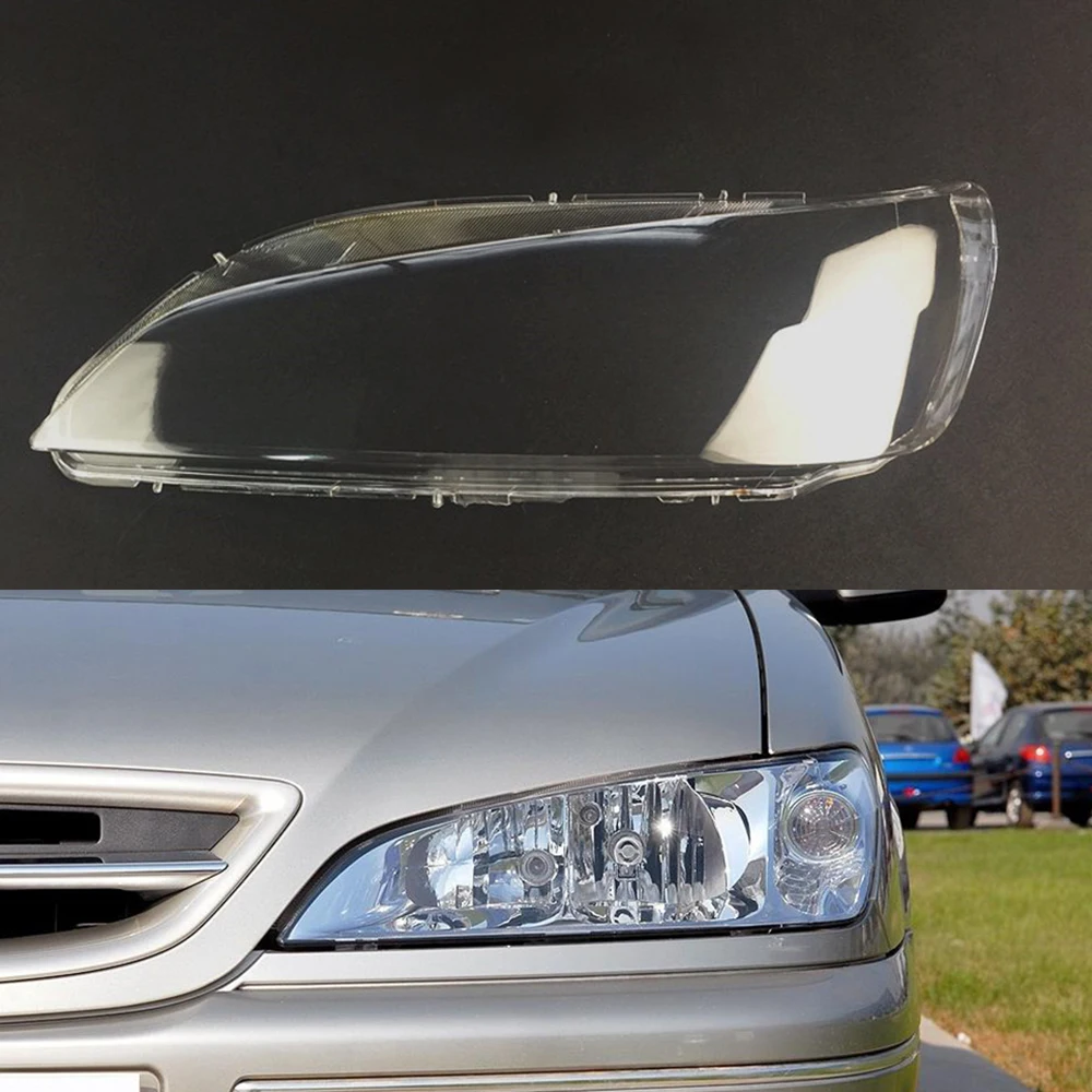 A Pair Для Citroen Elysee 2002 2003 2004 2005 2006 2007 объектив фары автомобиля крышка Замена прозрачные линзы Авто оболочка Крышка - Цвет: A Pair