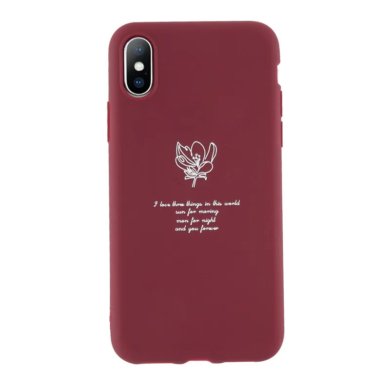 AC7866 Чехол Ottwn для iPhone 6, 7, 8 Plus, X, XR, XS, Max, простой чехол с буквенным принтом, для iPhone 11 Pro, чехол, Мягкая силиконовая задняя крышка, чехол для телефона - Цвет: AC7866