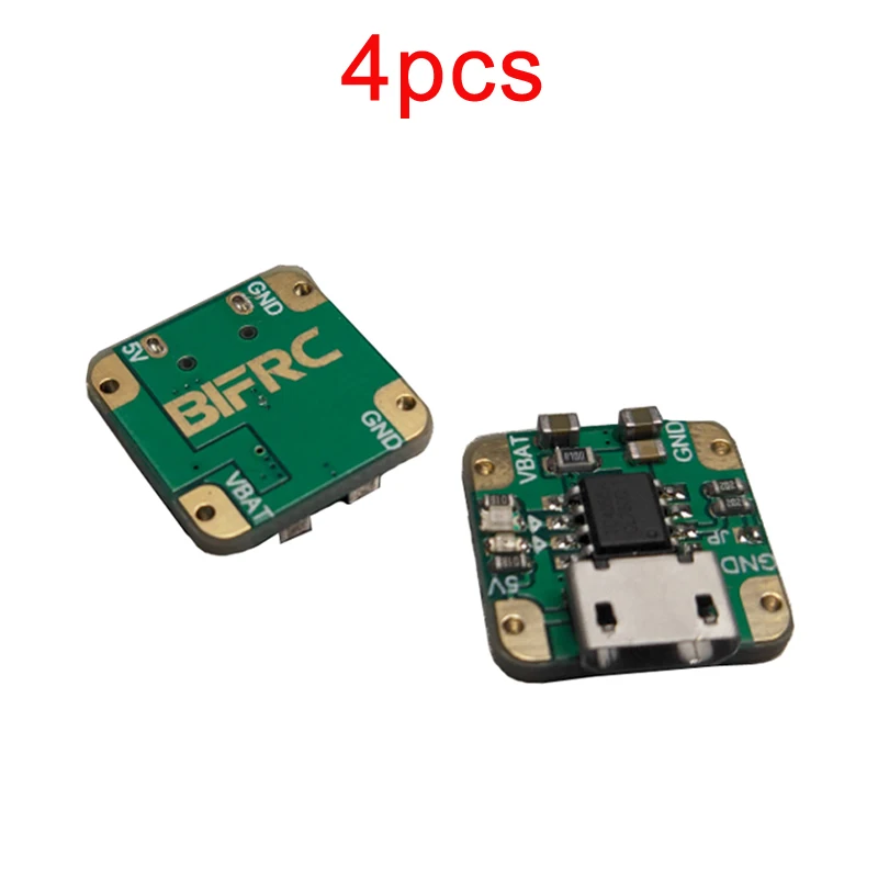 4 шт. зарядный модуль 3 7 в 1S для аккумулятора Lipo с разъемом Micro USB А/1 А|Детали и
