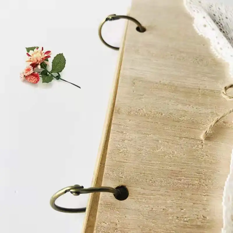 

Jiacai DIY new wooden Mr. and Mrs. photo frame MRMRS wedding guests sign in this wedding signature booklet