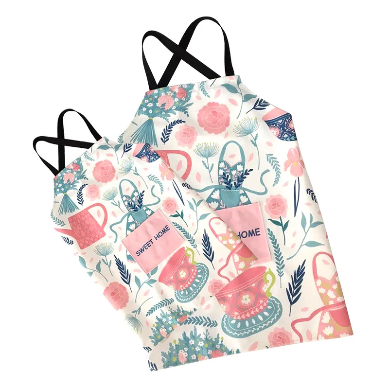 

1 шт., водонепроницаемые Кухонные фартуки для женщин