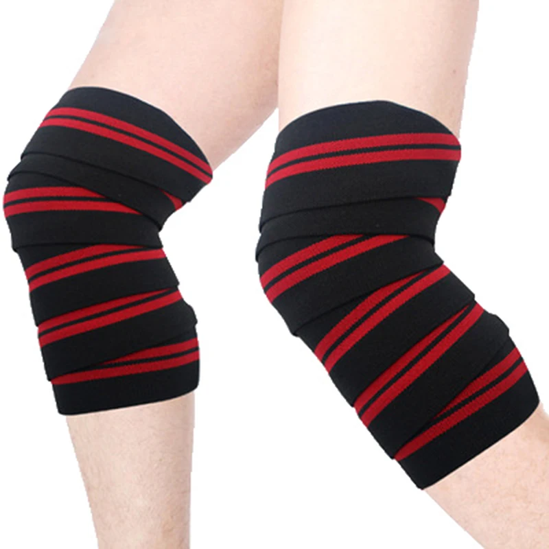 

1PC Elastic Bandage Sport Knee Support trap Knee Pads KinesiologyProtector Band