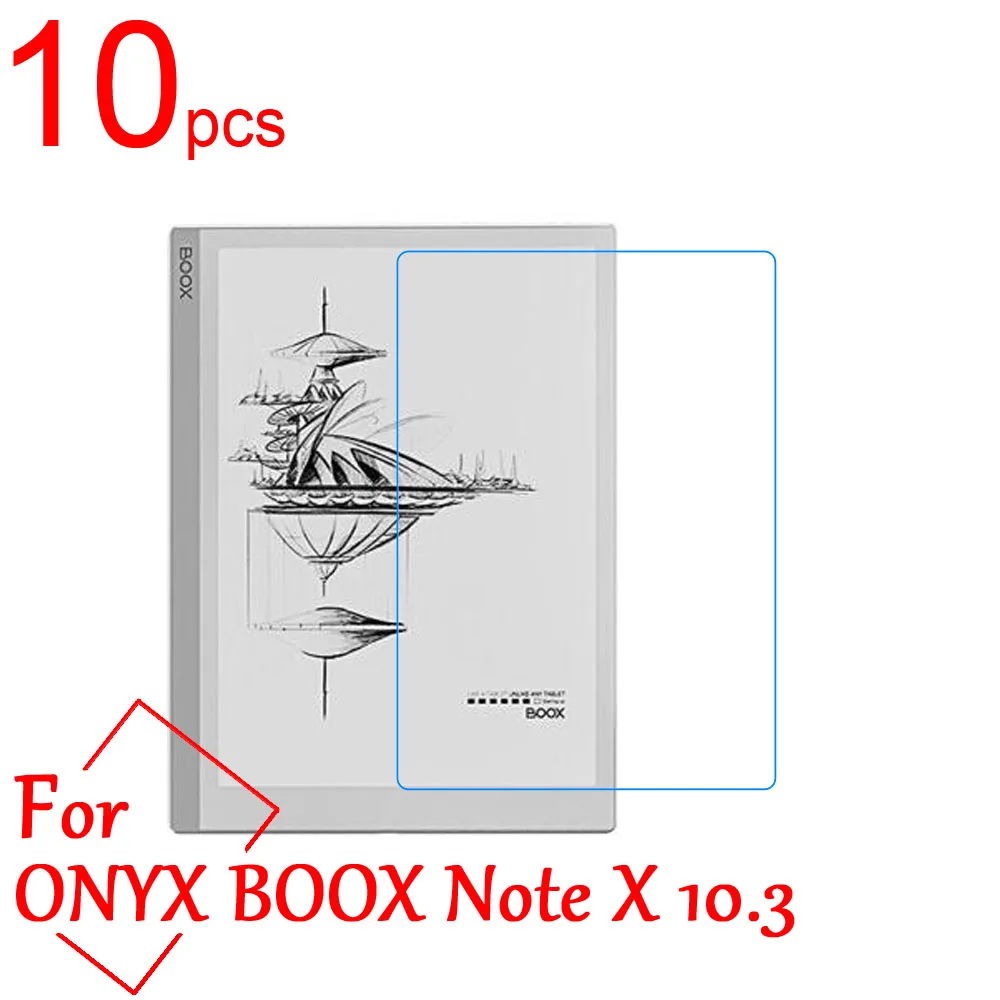 

10pcs/lot Ultra Clear/Matte/Nano anti-Explosion LCD Screen Protectors Cover For ONYX BOOX Note X 10.3" EBook Protective Film