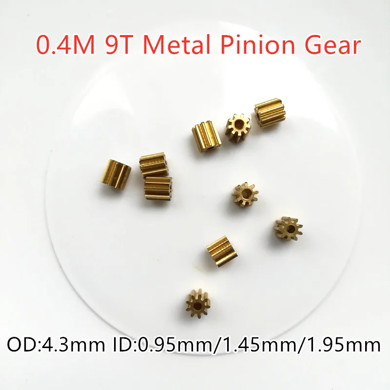 Модель радиоуправляемого металлического двигателя медная Шестерня 0 4 м 95 мм 1 45