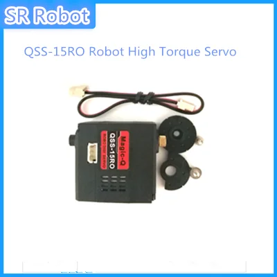 

QSS-15RO робот с высоким крутящим моментом, сервопривод для последовательной связи, простая проводка, 15 кг, поддержка Dynamixel Protocol Bus Link DIY Toy Kit