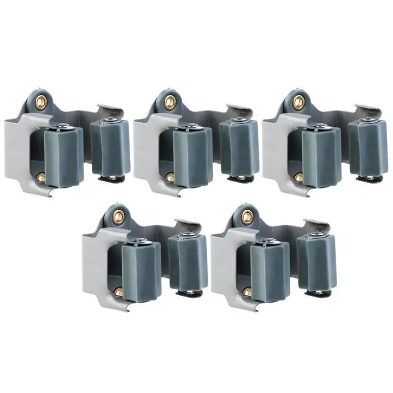 5 шт. кухонный органайзер для хранения держатель швабра и метла настенный садовый