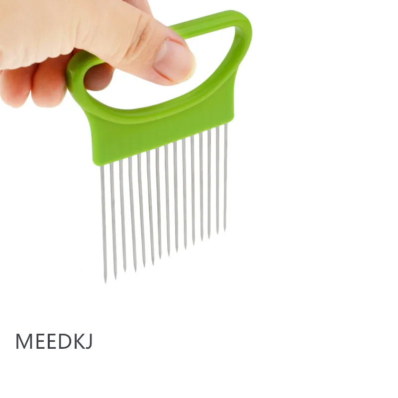 Резак для овощей фруктов говядины лука 1 шт. четыре цвета нержавеющая сталь