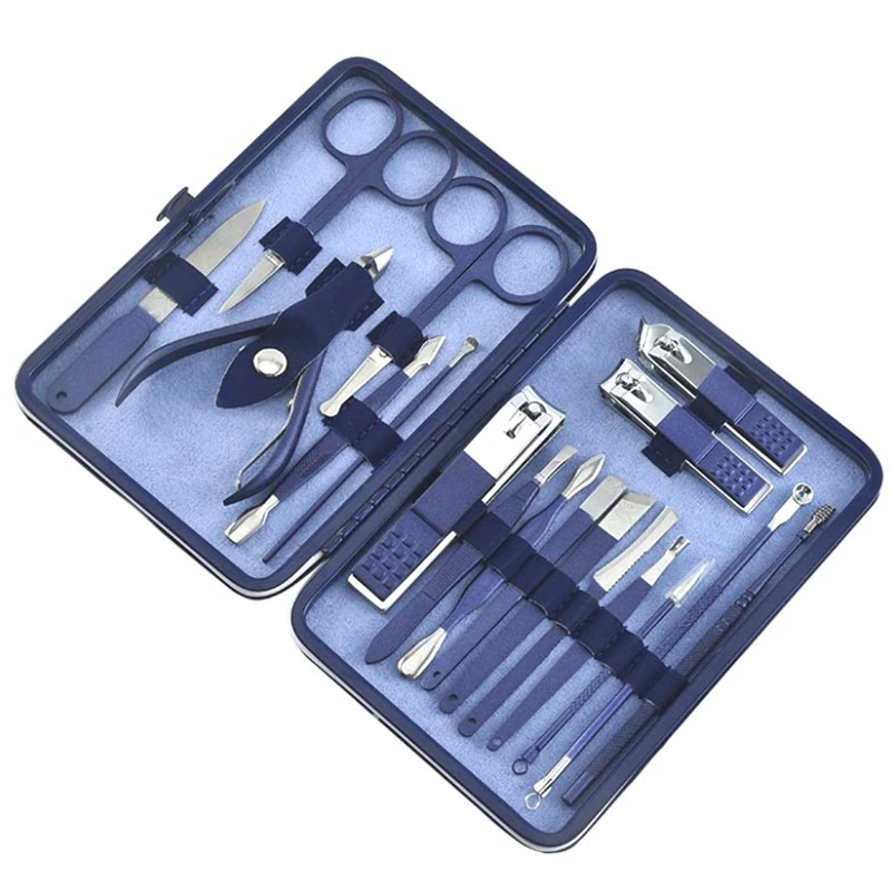 

Stainless Steel Manicure Cutters Nail Clipper Set Portable Travel Nail Clippers Manicure Tool Pedicure Nail Scissors