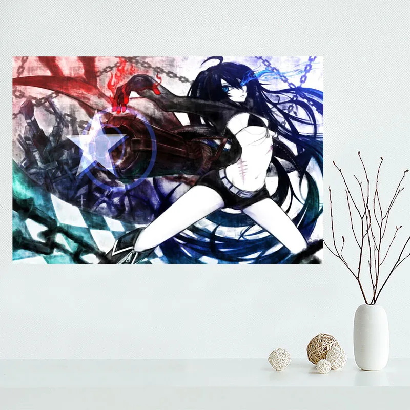 

Плакаты в стиле Black Rock Shooter, настенное искусство, Декор, картина, Современное украшение для дома, Высококачественная Картина на холсте 40x60 см, ...