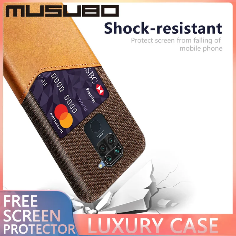 

Musubo Case For XIAOMI REDMI Note 7 Pro K30 K20 Pro 8A Back Cover Shockproof For Note 9 Pro Max 9s Note 8 4X Fundas Card Holder