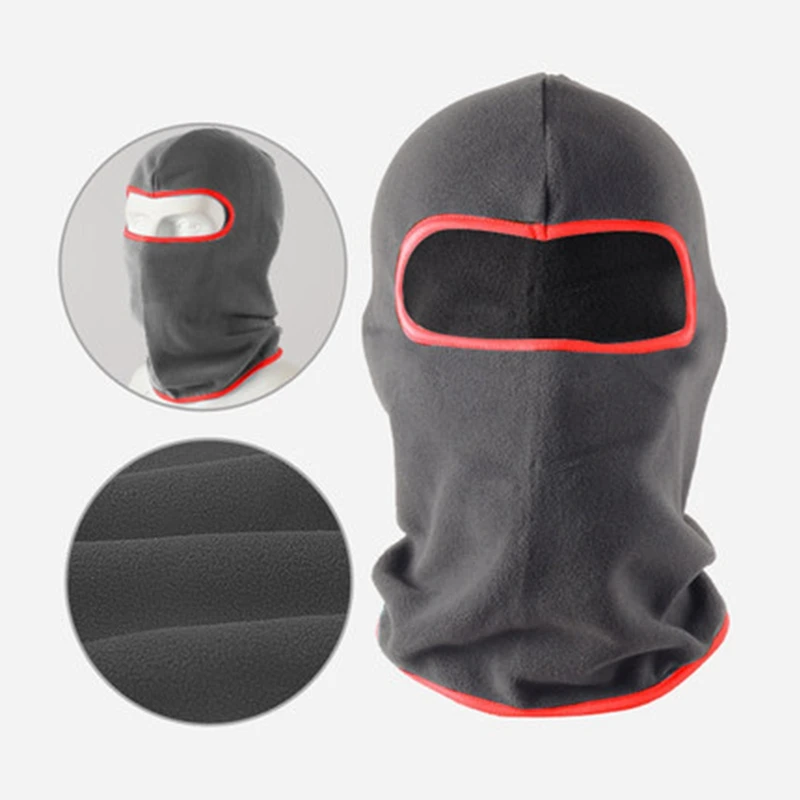 

Winter Windproof Motorcycle Cycling Fleece Neck Warmer Cap Cover Full Face Mask