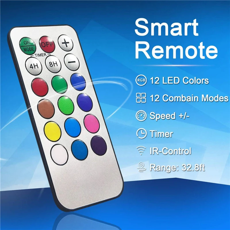 

LED Remote Control Copper Light For Christmas Wedding Home Party Atmosphere Scene Ornaments DIY Holiday Decorative Supplies