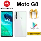 Смартфон Motorola Moto G8, Android 10, 3G, 32 ГБ, 95% дюйма, Qualcomm Snapdragon 6,4, тройная задняя камера, 665 мА  ч, быстрая зарядка, 4000