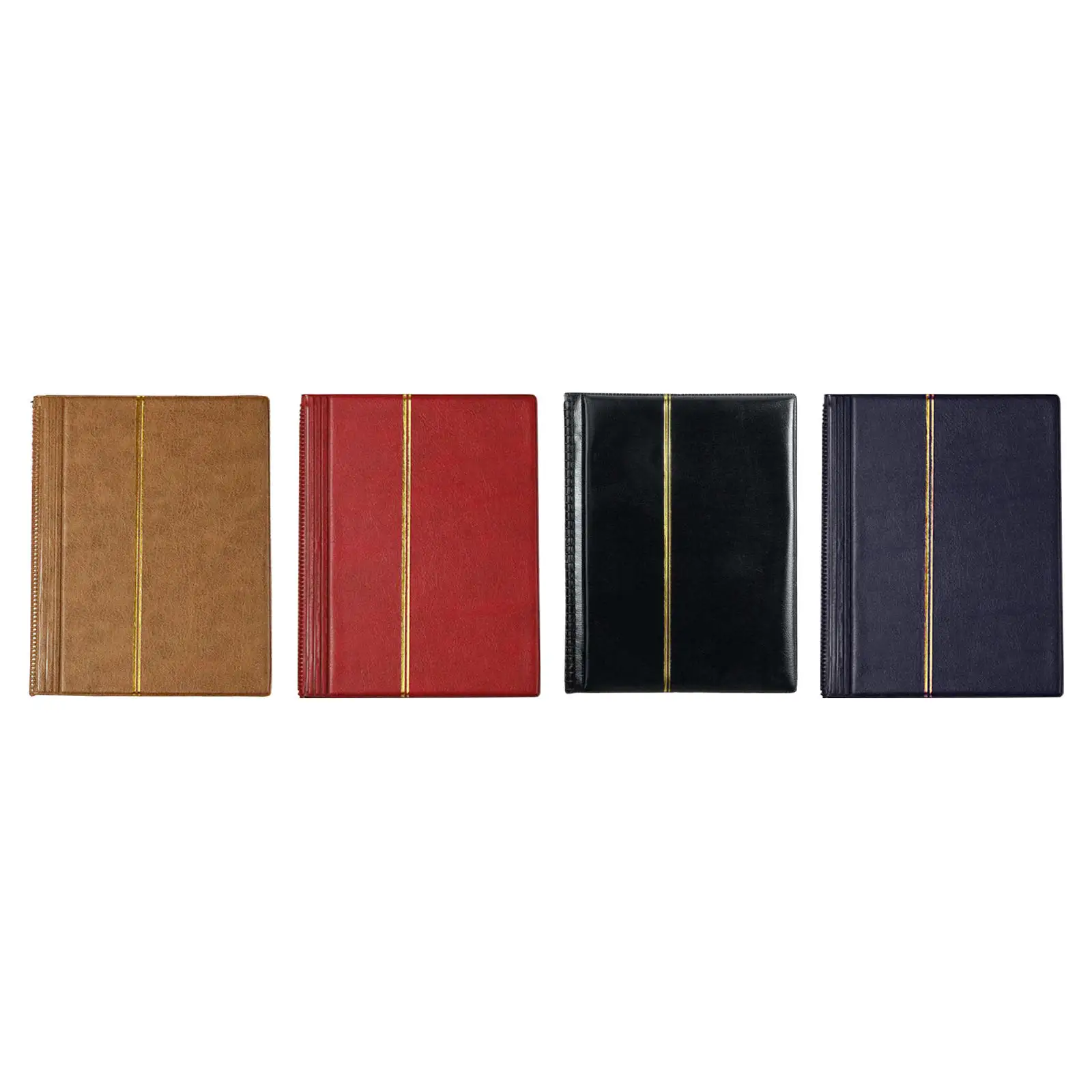 

Plastic Stamp Album 10 Sheet (20 Page) Stamps Book Stamp Collecting Pages Folder Books Stamp Album Binder Collector Family