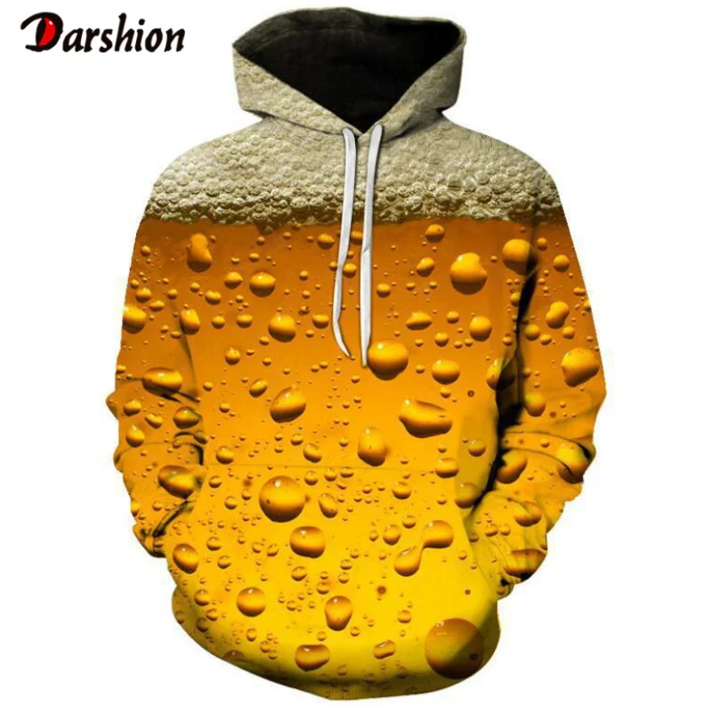 Свитшот мужской с 3D принтом безалкогольные напитки|Мужские толстовки и свитшоты|