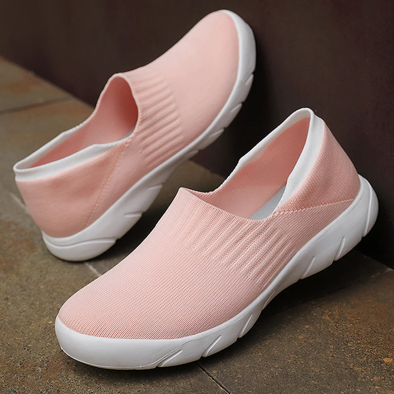 

Туфли женские с вулканизированной подошвой, легкие дышащие, Нескользящие, Повседневная Уличная обувь, большие размеры 42