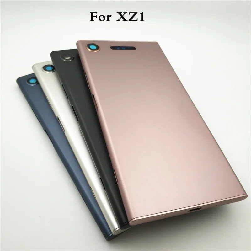 

Original New Metal Battery Housing Door For Sony Xperia XZ1 G8341 G8342 Back Cover Case Battery Door Back Cover Frame With Logo