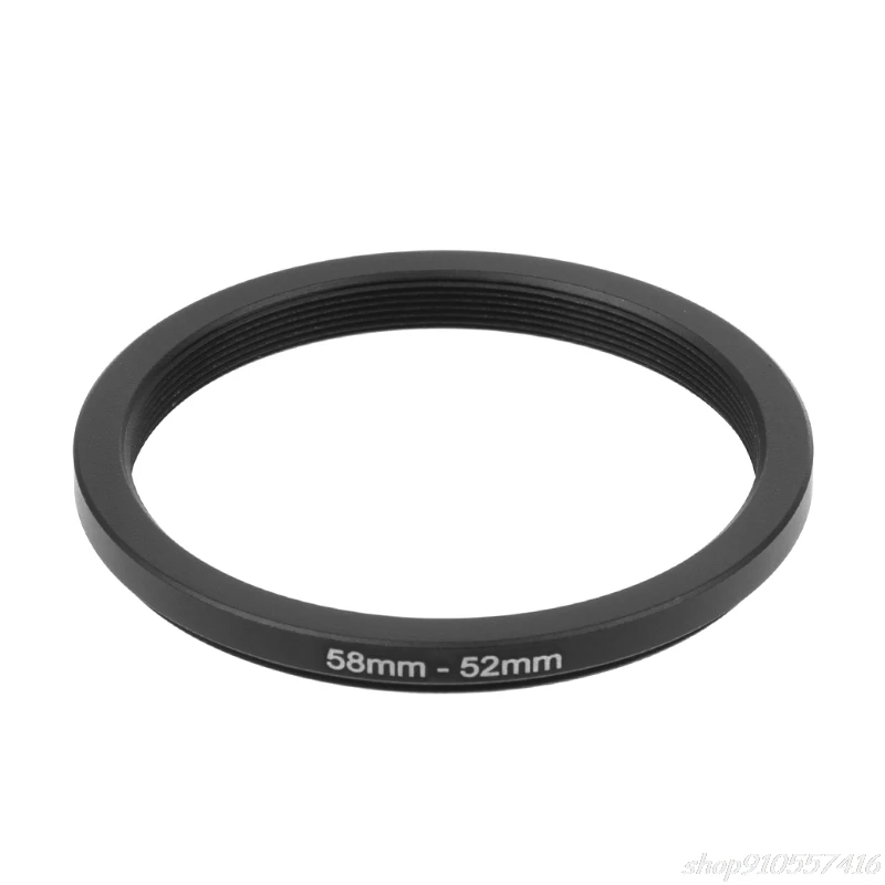 

58mm To 52mm Metal Step Down Rings Lens Adapter Filter Camera Tool Accessory New O14 20 Dropshipping