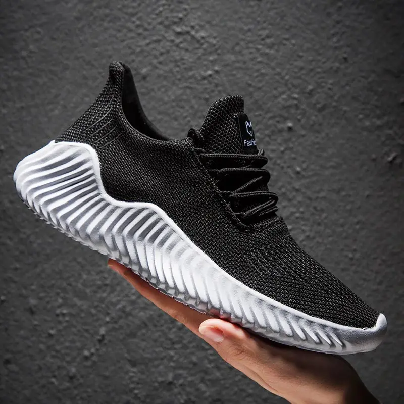 

Big Size Lightweight Summer Sports Shoes for Male Sneakers Brand Running Shoes Men Sneakers Sport Black Jogging Male GME-2236