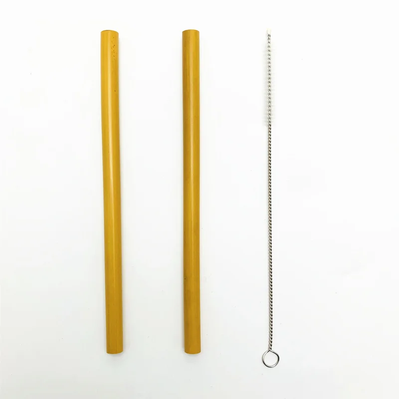 Биологически соломы органических бамбуковая Питьевая соломинки многократного