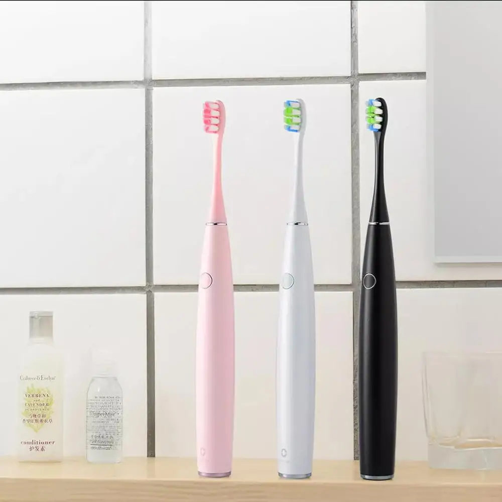 2 шт., оригинальные сменные насадки Xiaomi Oclean для автоматической электрической звуковой зубной щетки, головки зубной щетки для глубокой очистки