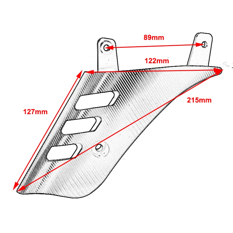 

Motorcycle Front Wheel Rocker Shock Absorber Side Protector Cover For VESPA GTS300 GTS 300 250 125 2013-2020 MOTO Accessories