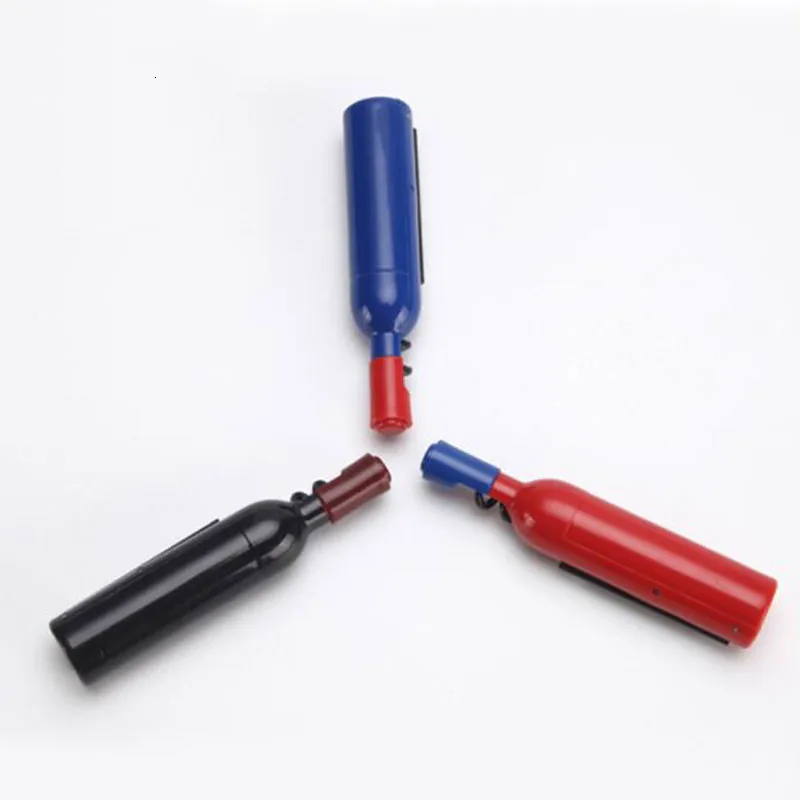 Оригинальная открывалка для красного вина в форме бутылки из нержавеющей стали с