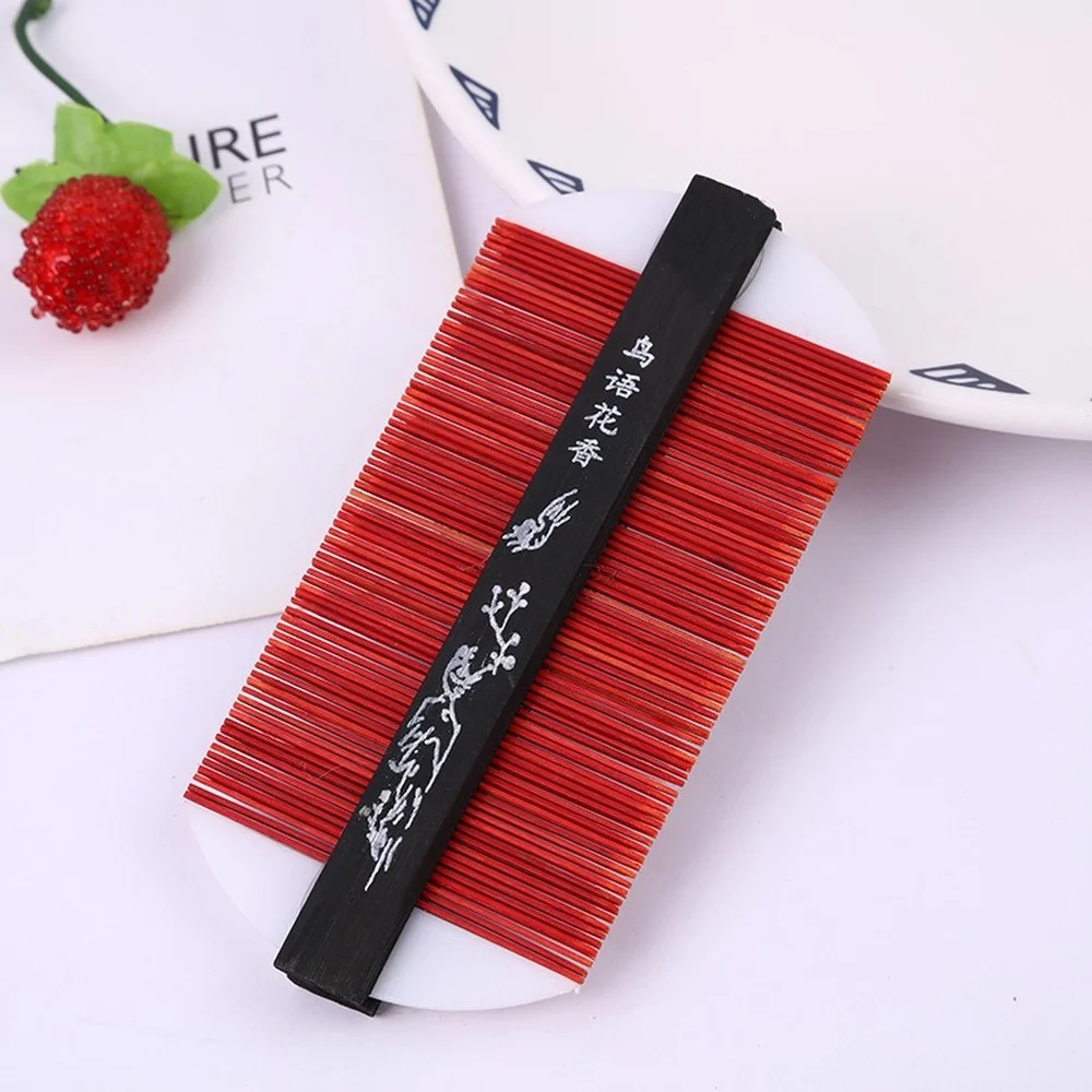 Китайская традиционная бамбуковая Расческа для вшей плотная расческа ручной