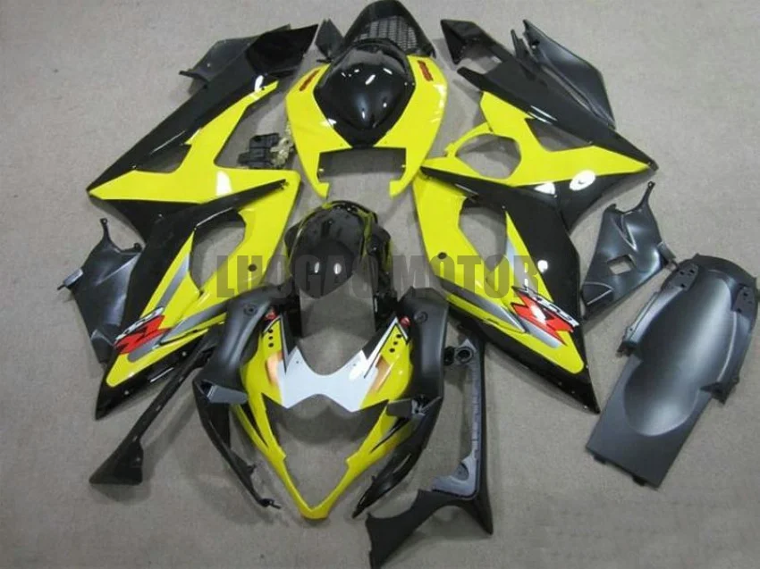 

Injection Bodywork Motorcycle YellowBlack fairings kit for fairing kit SUZUKI 2005 2006 Body kits K5 K6 GSXR1000 GSXR 1000 05 06