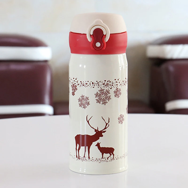 Термосы Из Нержавеющей Стали термосы с мультяшными животными для офиса бутылка