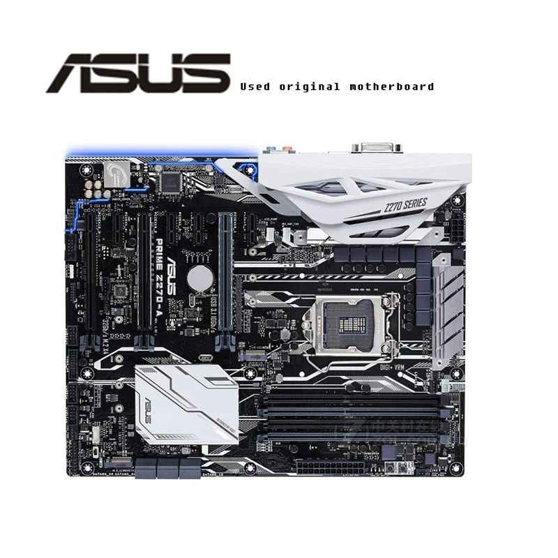 Фото Материнская плата для Asus PRIME оригинальная б/у Intel Z270 Z270M DDR4 LGA 1151 i7/i5/i3 USB3.0