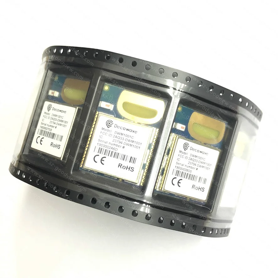 Original DWM1001C DWM1001 802.15.4 v4.0 UWB 2.4GHz 6.5GHz Transceiver Module | Электронные компоненты и